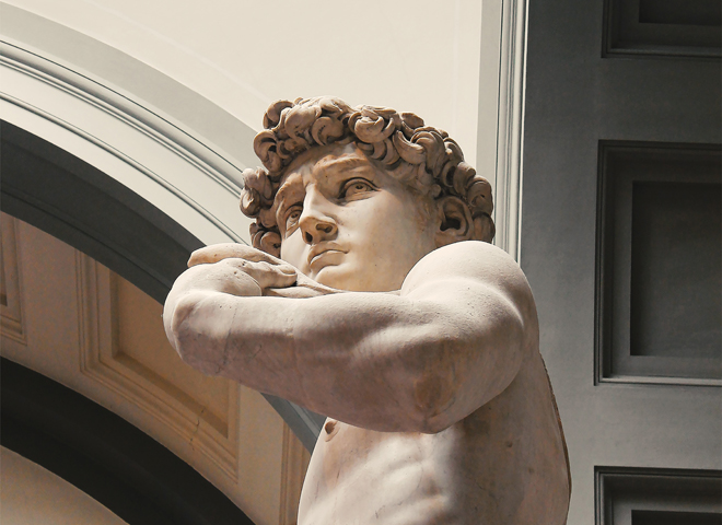 La statue de David à Florence