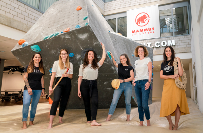 HR Team des Monats von Mammut in Bouldering Halle