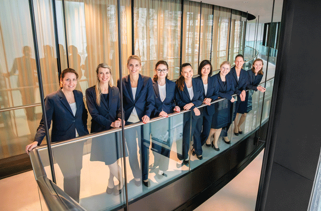 Das HR Team des Dolder Grande Hotels