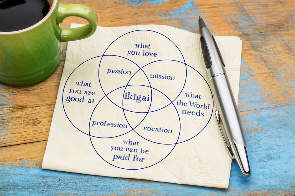 Ikigai-Diagramm