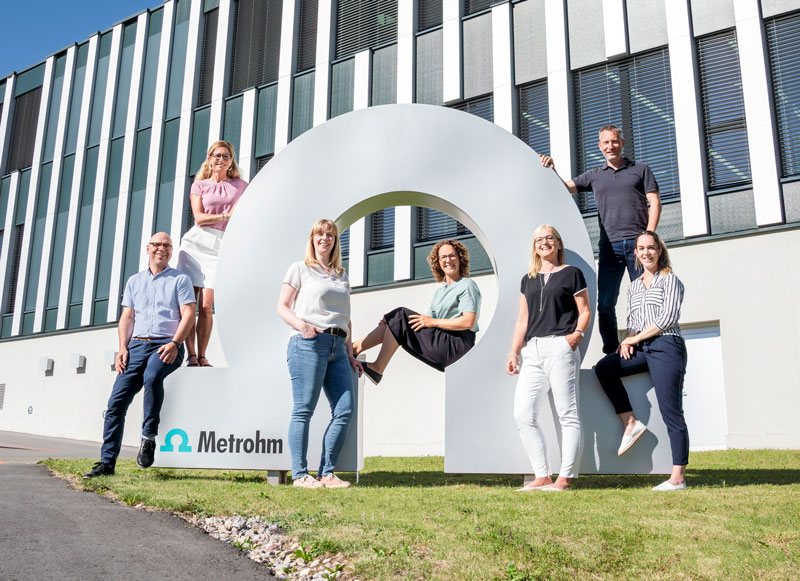 Das HR-Team von Metrohm AG