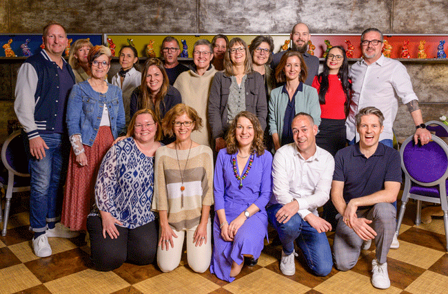 Studiengruppe des ersten CAS Purpose Driven Leadership der HWZ