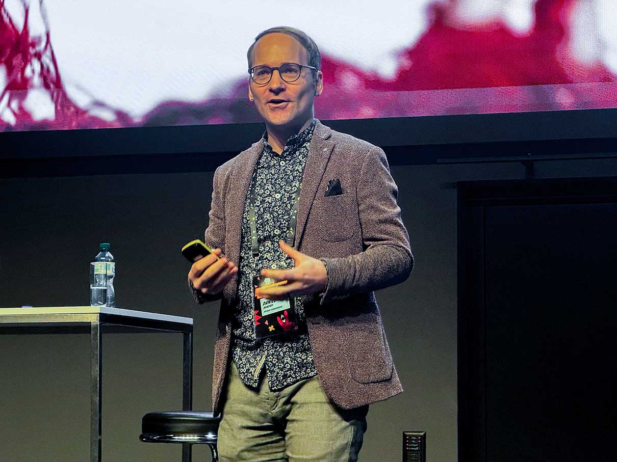 Daniel Hunziker an der «Next Talent 2026»