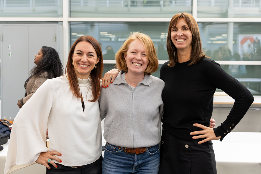 Morgane Gevaux, Chaberton Professionals; Marine Moncozet, Michael Page et Anne-Claire Bertrand, LHH.