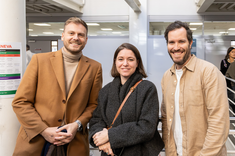Valentin Delemontex et Laura Cardaba, Richemont International SA et Charles Genesty, EFG Bank.