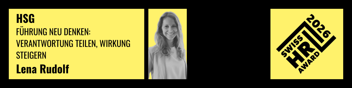 HSG – FÜHRUNG NEU DENKEN: VERANTWORTUNG TEILEN, WIRKUNG STEIGERN – Lena Rudolf