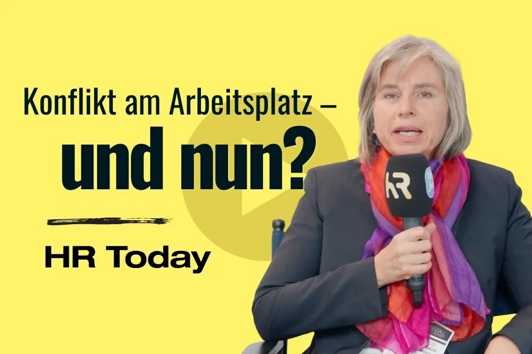 Der Teaser zeigt Karin Rosatzin, eine Frau mittleren Alters mit mittellangen Haaren, die einen Blazer und ein Foulard trägt.