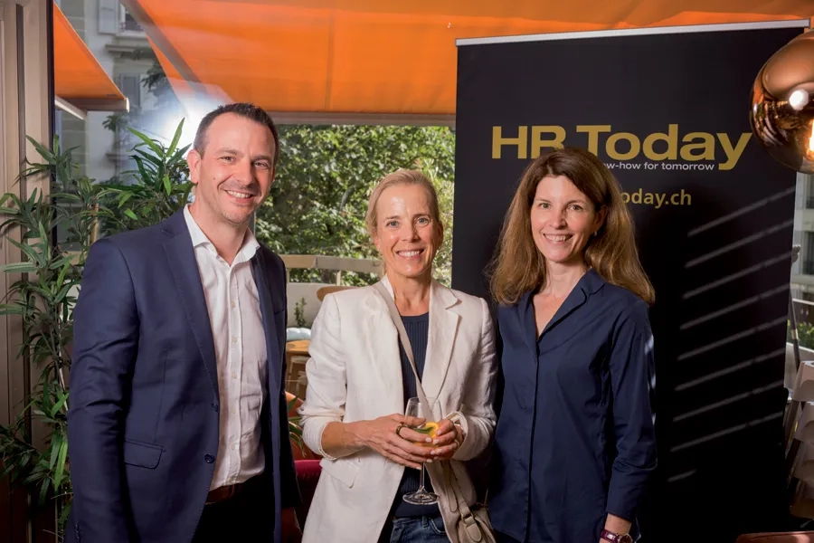 Anthony Sorlin, Michael Page; Alexia Michiels, Resilience Institute et Séverine Felley, Azimut.