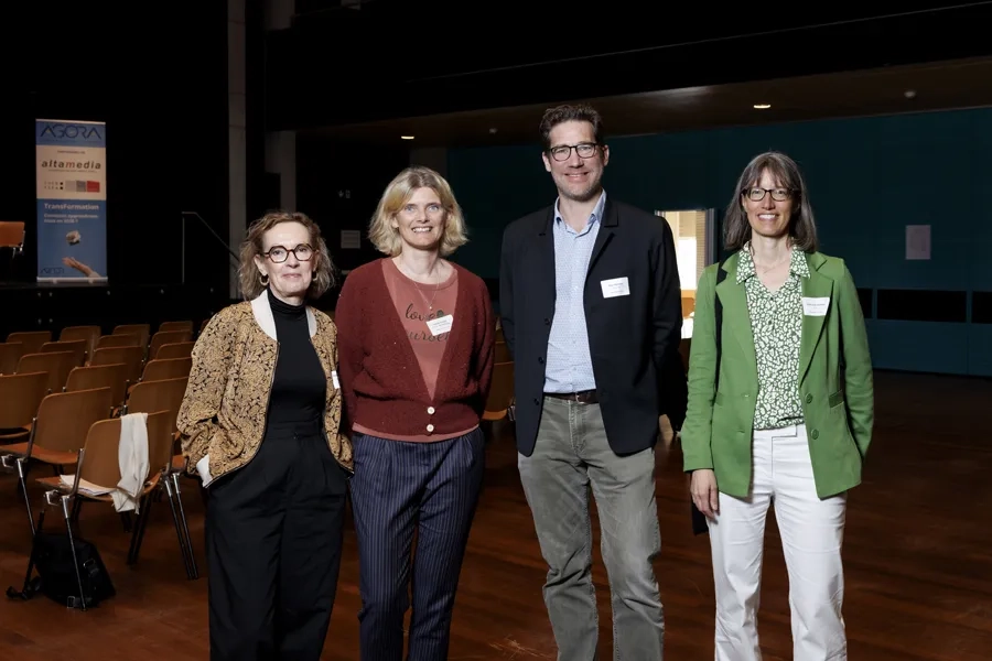 7. Sophie Jouvenaux, Consultante - Experte RH, Ville de Lausanne, Estelle Guyot, Consultante Digital Learning, MindOnSite, Marc Münster, Co-directeur de Sanu AG et Co-directeur de RegioSuisse et Anne-Julie Choffat, Responsable de formation, CEP