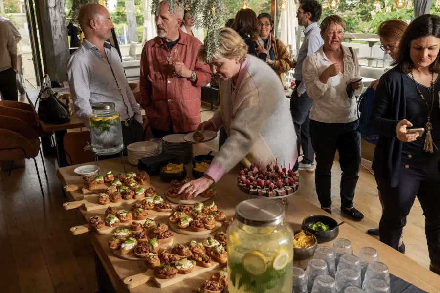 Le workshop s’est terminé par un apéritif dinatoire servi par le Hungry Bear