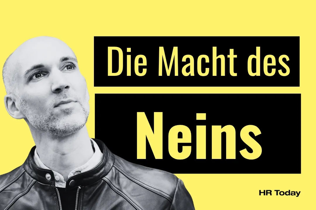 Titelgrafik: Autor und "Die Macht des Neins"